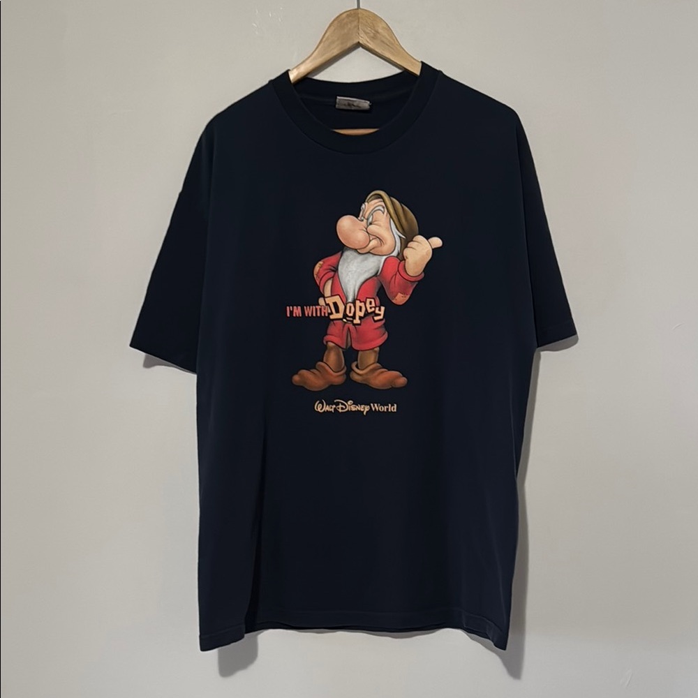 Vintage Disney Grumpy T-Shirt / Im With Dopey / XL / Disney World